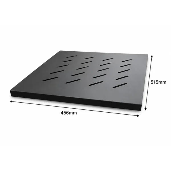 19 Inch Fixed Shelf for Network and Datacenter Cabinets (800 mm Depth)